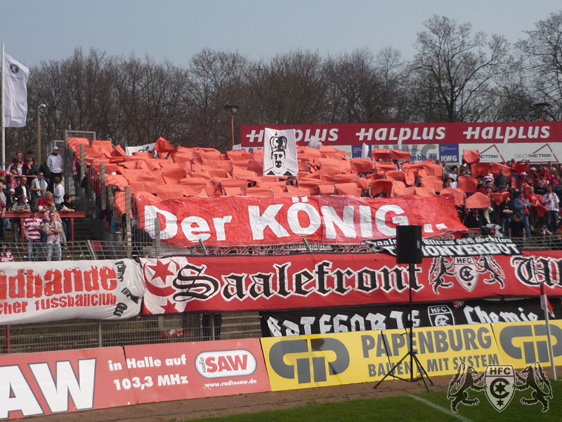 25. Spieltag: Hallescher FC vs. FC Oberneuland