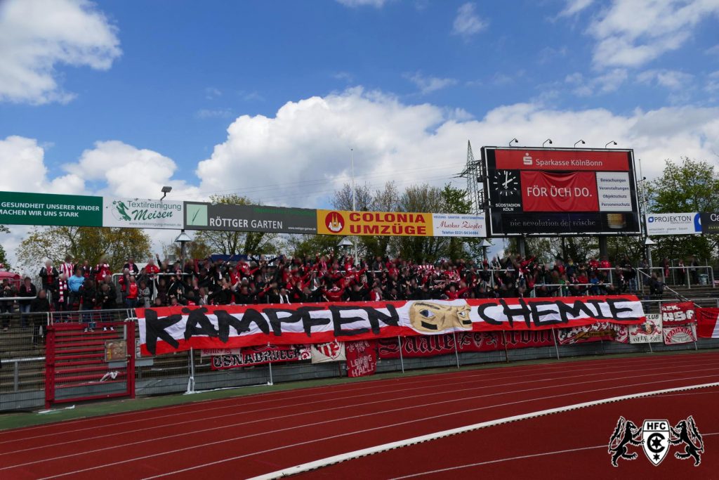 34. Spieltag: SC Fortuna Köln vs. Hallescher FC