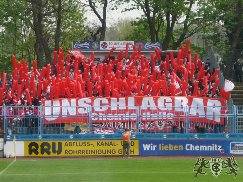 26. Spieltag: Chemnitzer FC vs. Hallescher FC