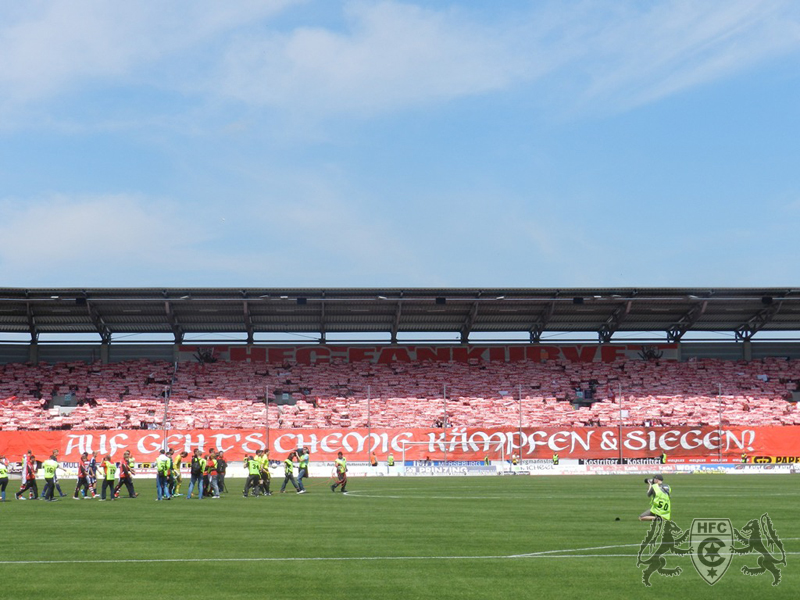 34. Spieltag: Hallescher FC vs. Rasenballsport Leipzig