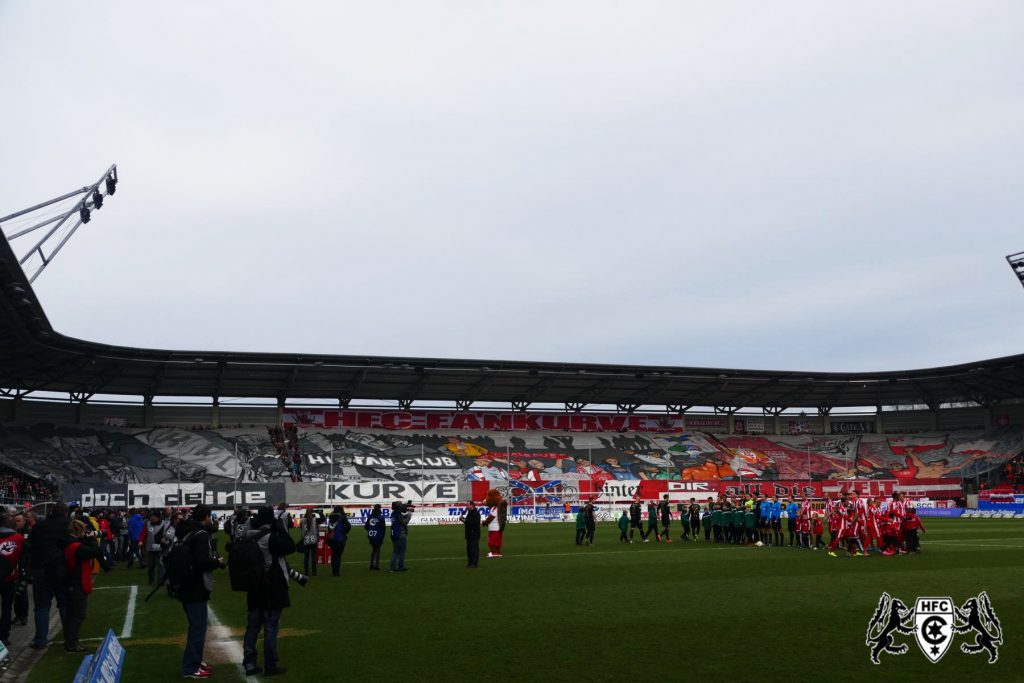 22. Spieltag: Hallescher FC vs. 1. FC Magdedorf