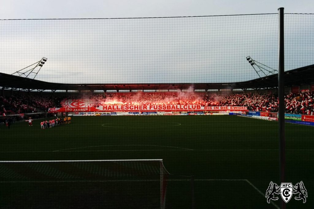 24. Spieltag: Hallescher FC vs. SG Dynamo Dresden