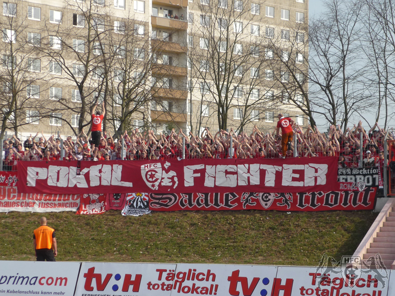 FSA-Pokal, Viertelfinale: Hallescher FC vs. 1. FC Magdedorf