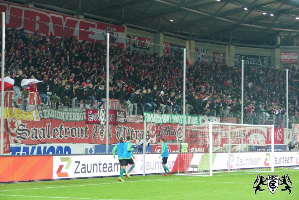 16. Spieltag: Hallescher FC vs. SC Preußen Münster