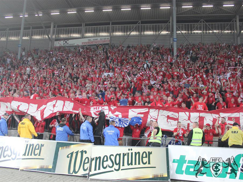 FSA-Pokal, Halbfinale: 1. FC Magdedorf vs. Hallescher FC