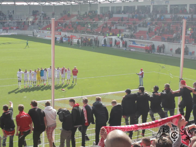 31. Spieltag: Hallescher FC vs. SC Preußen Münster