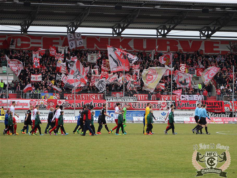 25. Spieltag: Hallescher FC vs. VfB Stuttgart II