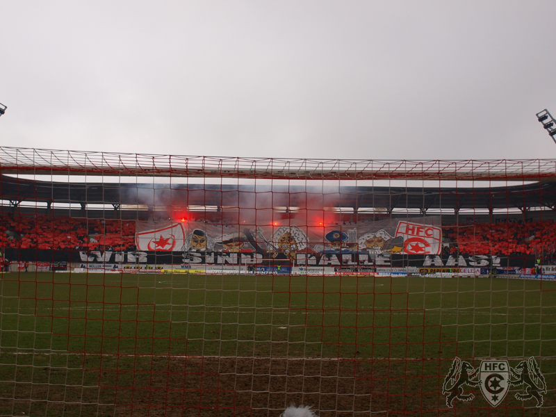 29. Spieltag: Hallescher FC vs. FC Hansa Rostock