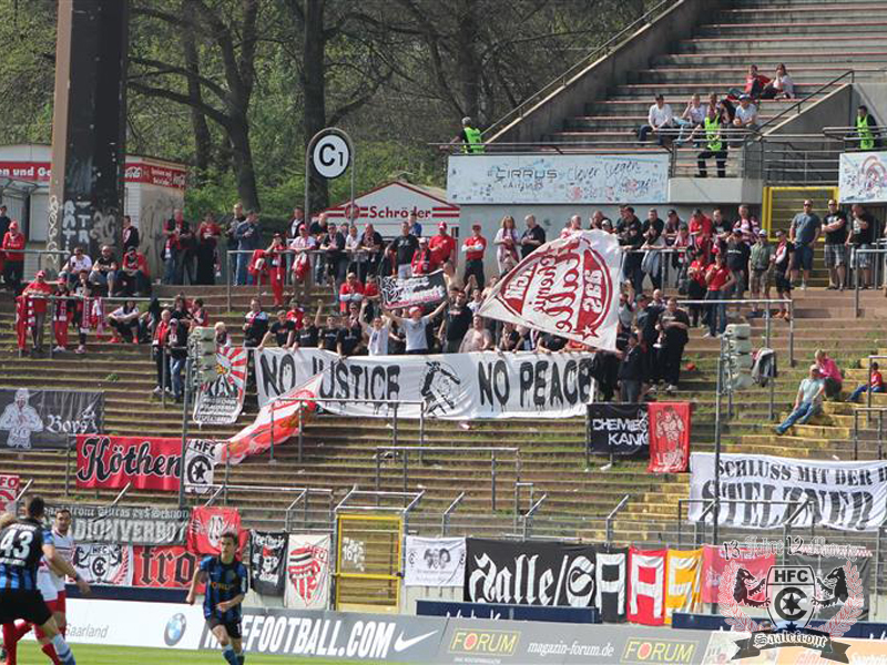 34. Spieltag: 1.FC Saarbrücken vs. Hallescher FC