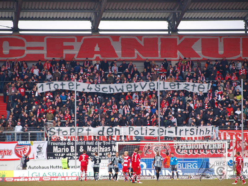 32. Spieltag: Hallescher FC vs. SV Wacker Burghausen