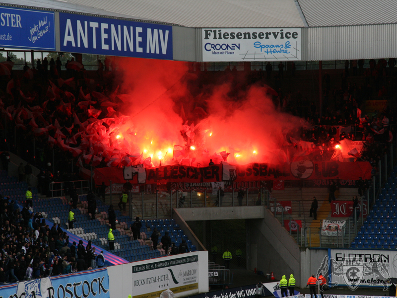 10. Spieltag: FC Hansa Rostock vs. Hallescher FC