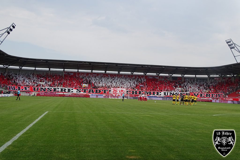02. Spieltag: Hallescher FC vs. SC Fortuna Köln