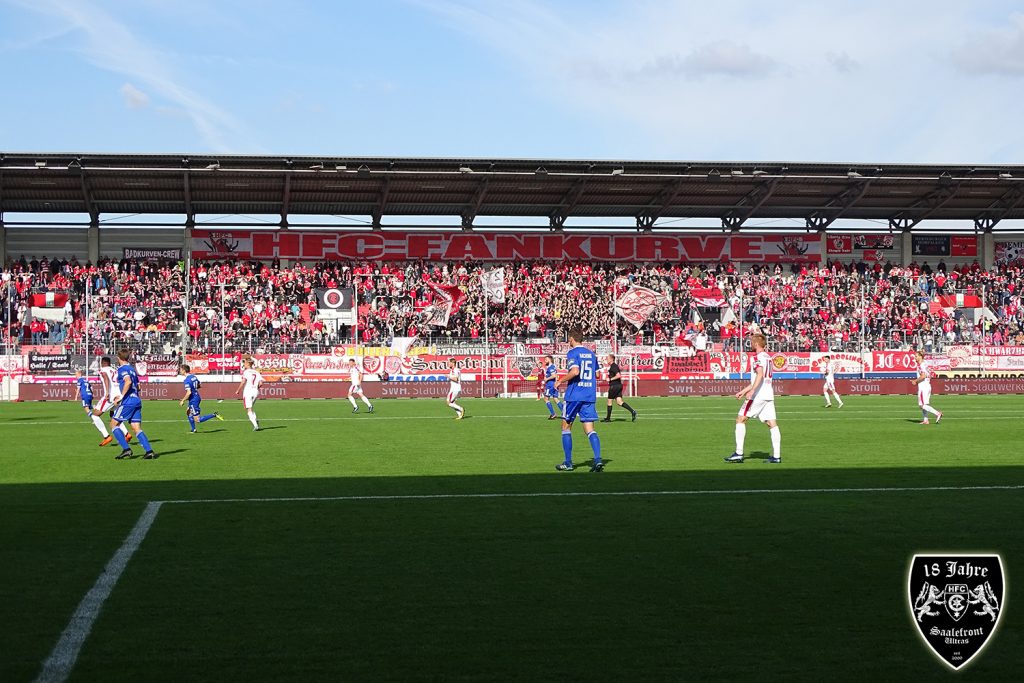 12. Spieltag. Hallescher FC vs. SpVgg Unterhaching