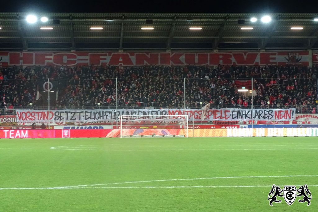 28. Spieltag: Hallescher FC vs. Energie Cottbus