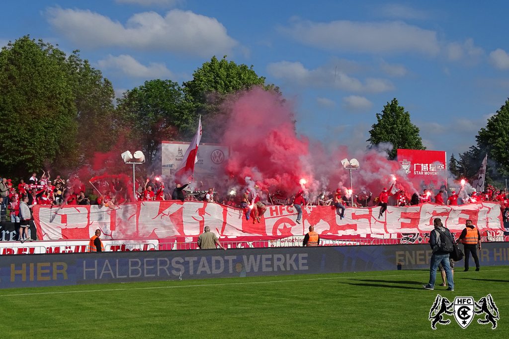 FSA -Landespokal Finale: VfB Germania Halberstadt vs. Hallescher FC