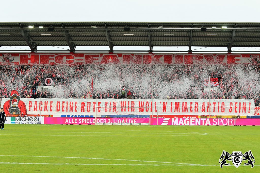 20. Spieltag: Hallescher FC vs. KFC Uerdingen