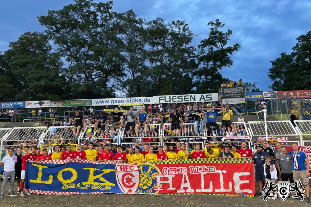 Testspiel: 1. FC Lokomotive Leipzig vs. Hallescher FC