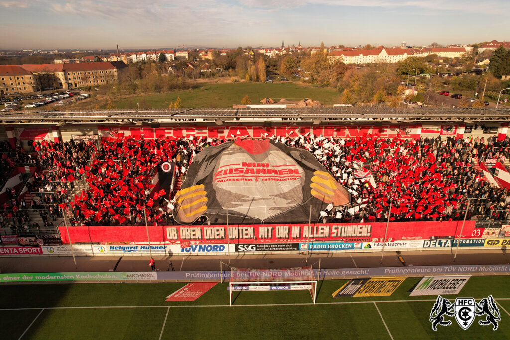 17. Spieltag: Hallescher FC vs. 1. FC Saarbrücken