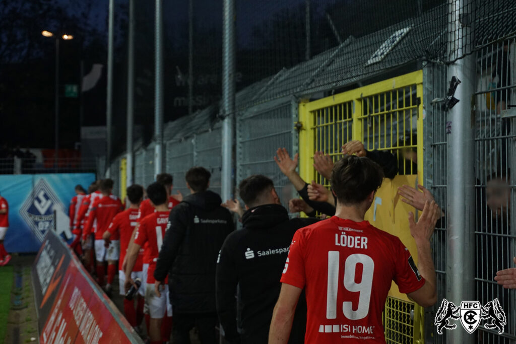 34. Spieltag: SV Waldhof Mannheim vs. Hallescher FC