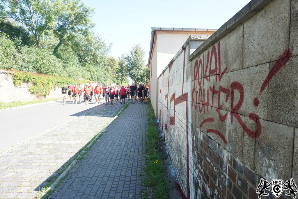 2. Runde Landespokal: VfB Sangerhausen vs. Hallescher FC