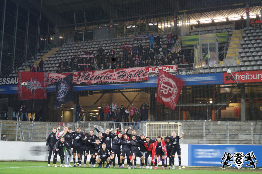 11.Spieltag SC Freiburg II vs. Hallescher FC