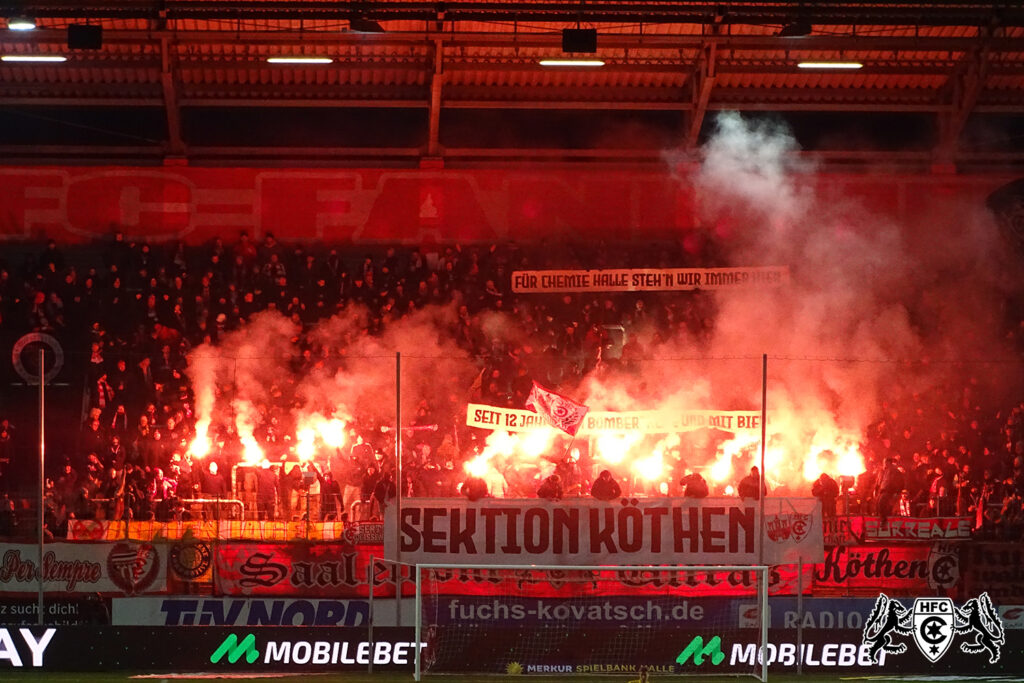 18.Spieltag: Hallescher FC vs. Arminia Bielefeld