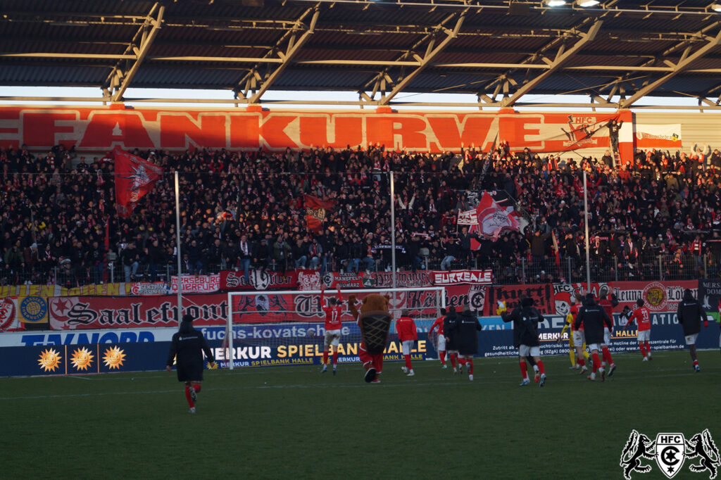 21. Spieltag: Hallescher FC vs. FC Ingolstadt
