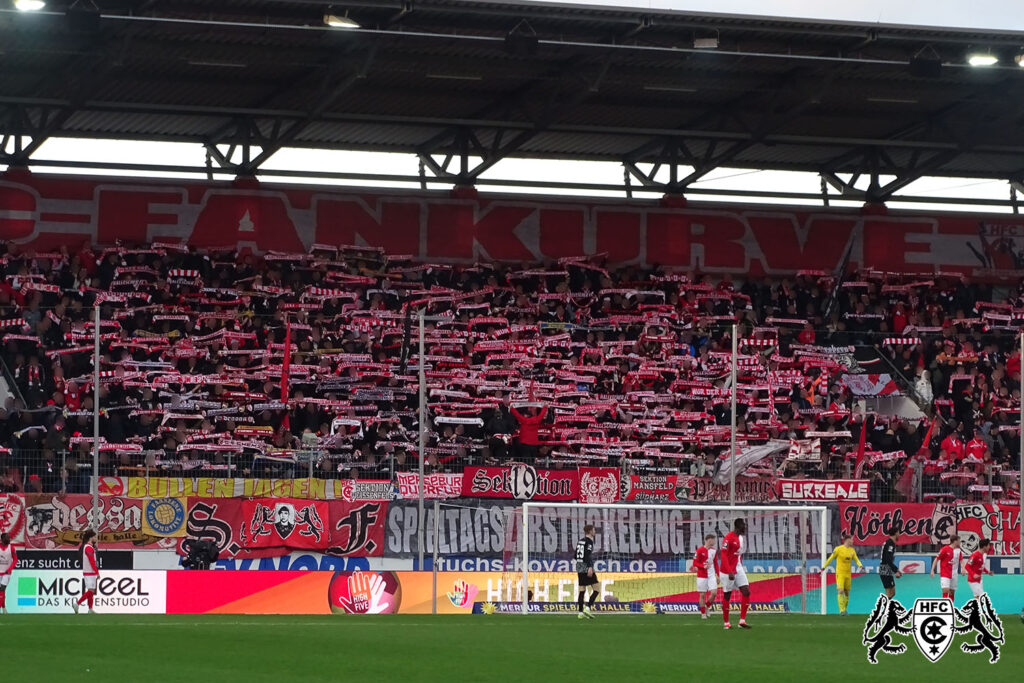 30. Spieltag: Hallescher FC vs. Freiburg II