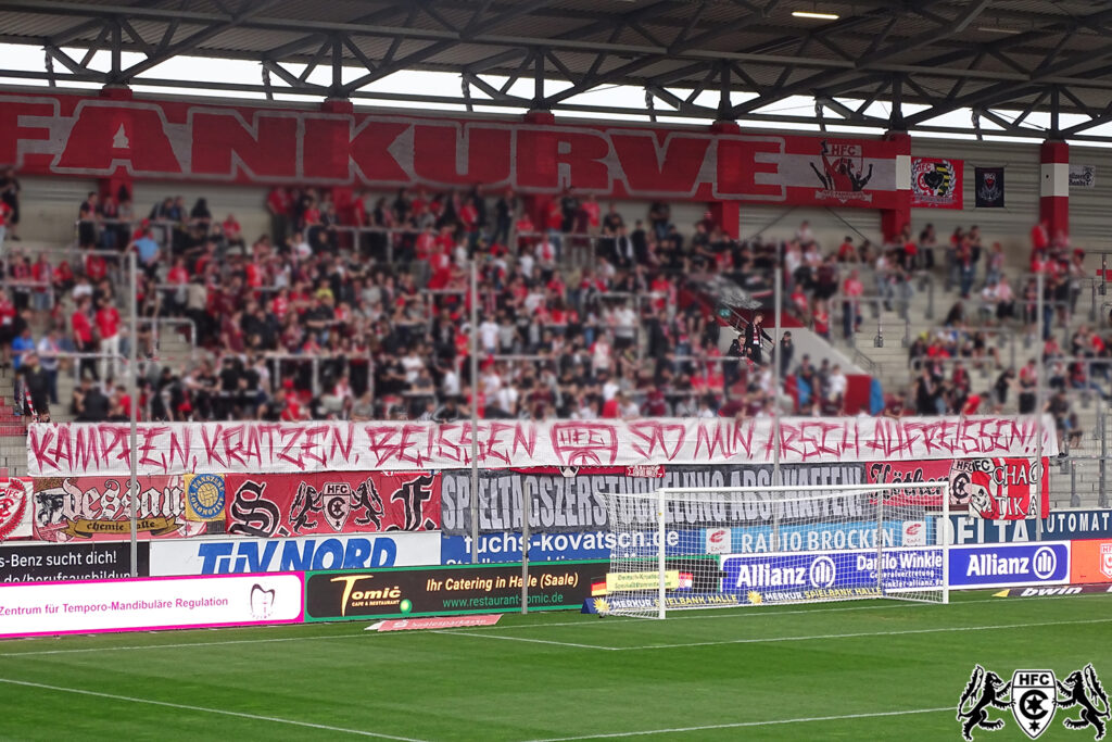 32. Spieltag: Hallescher FC vs. SSV Ulm