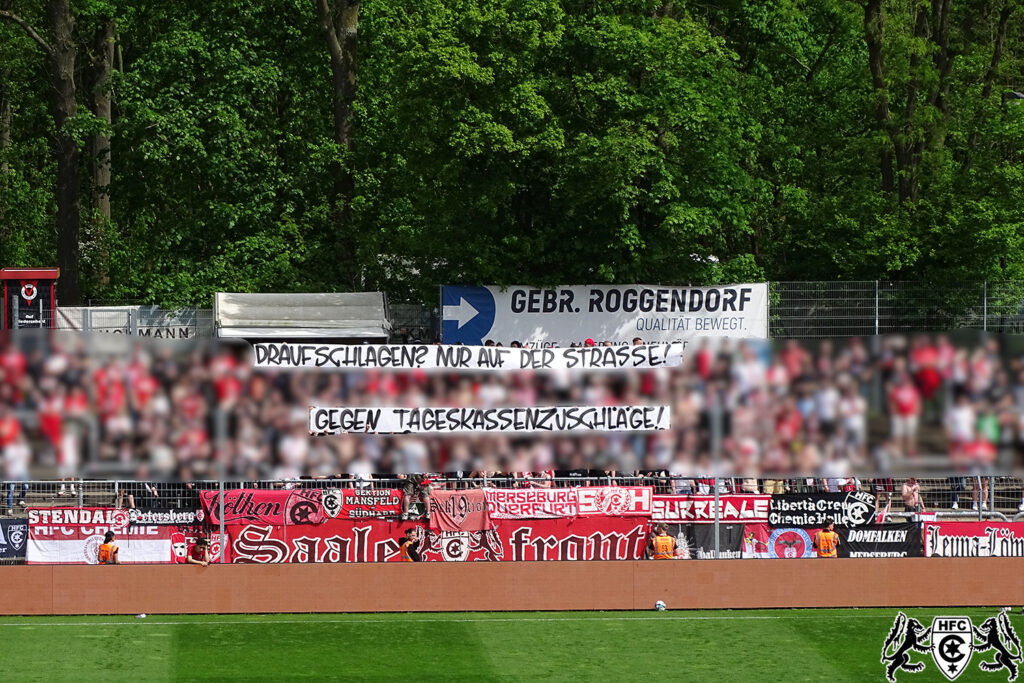 33. Spieltag: FC Viktoria Köln vs. Hallescher FC