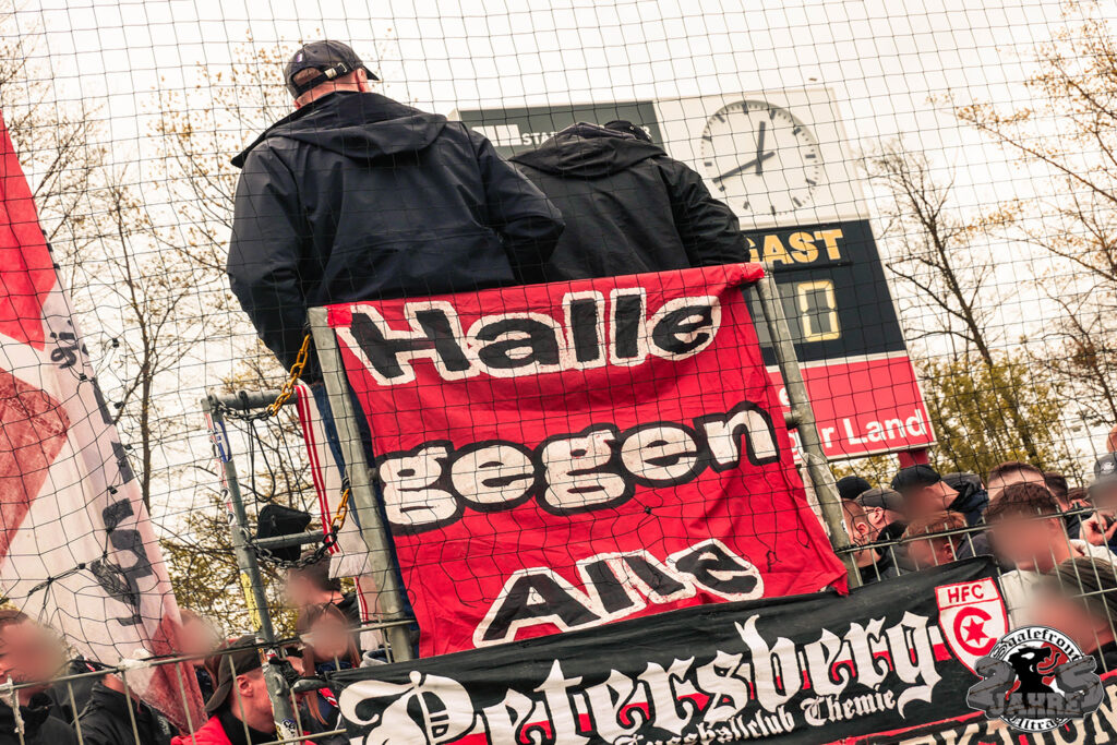 30. Spieltag: ZFC Meuselwitz vs. Hallescher FC
